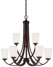  4969-284 - Overland Park - 9 Light Chandelier