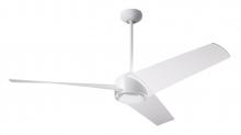  AMB-MW-56-MW-NL-WC - Ambit DC Fan- Matte White Finish; 56" Matte White Blades; No Light; Wall Control