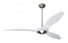  BRI-BNTL-56-NL-WC - IC/Brisa DC Fan- Bright Nickel/Translucent Finish; 56" Translucent Blades; No Light; Wall Contro