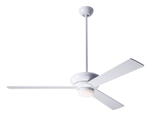  ALT-GW-52-AL-271-002 - Altus Fan; Gloss White Finish; 52" Aluminum Blades; 17W LED; Fan Speed and Light Control (3-wire