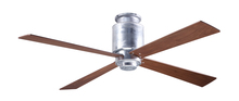  LAP-FM-GV-50-MG-NL-001 - Lapa Flush Fan; Galvanized Finish; 50" Mahogany Blades; No Light; Fan Speed Control