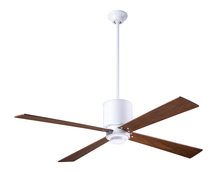  LAP-GW-50-MG-NL-001 - Lapa Fan; Gloss White Finish; 50" Mahogany Blades; No Light; Fan Speed Control