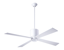  LAP-GW-50-WH-NL-001 - Lapa Fan; Gloss White Finish; 50" White Blades; No Light; Fan Speed Control