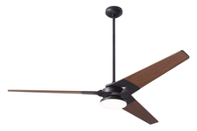  TOR-DB-62-MG-272-002 - Torsion Fan; Dark Bronze Finish; 62" Mahogany Blades; 20W LED; Fan Speed and Light Control (3-wi