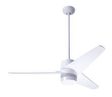  VEL-GW-48-WH-NL-WC - Velo DC Fan; Gloss White Finish; 48" White Blades; No Light; Wall Control