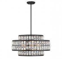  7-9046-4-89 - Renzo 4-Light Pendant in Matte Black