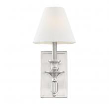  9-0700-1-SN - Washburn 1-Light Wall Sconce in Satin Nickel