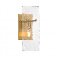  9-8204-1-322 - Genry 1-Light Wall Sconce in Warm Brass