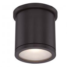  FM-W2605-BZ - TUBE Outdoor Flush Mount Light