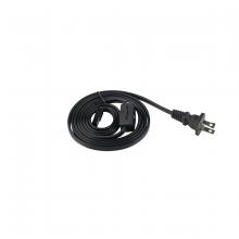  HR-PC6-BK - 120V Undercabinet Puck Light Power Cord