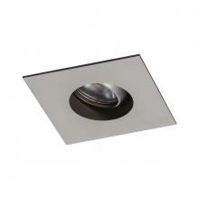  R1BSD-08-F927-BN - Ocularc 1.0 LED Square Open Reflector Trim with Light Engine and New Construction or Remodel Housi