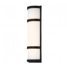  WS-W52620-BK - LATITUDE Outdoor Wall Sconce Light