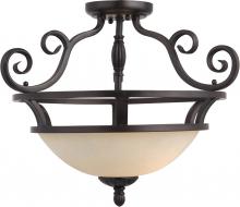  12201FIOI - Manor-Semi-Flush Mount