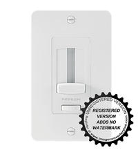  1DDTRIMWH - LED Driver + Dimmer Trim WH