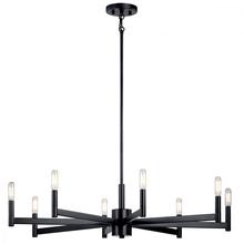  43857BK - Chandelier 8Lt