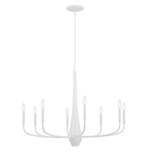  52526WH - Chandelier 8Lt