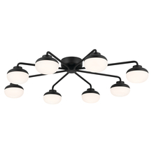  52608BK - Semi Flush 8Lt LED