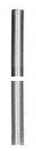  90/1198 - 1/8 IP Steel Nipple; Zinc Plated; 5-3/4" Length; 3/8" Wide