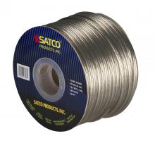  93/168 - Lamp And Lighting Bulk Wire; 18/2 SPT-2 105C; 250 Foot/Spool; Clear Silver