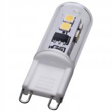  S12329 - 2 Watt T4 LED; Clear Finish; G9 Base; 5000K; 120 Volt