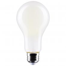  S12447 - 18.5 Watt; A21 LED; Frost Finish; Medium base; 3000K; 120 Volt