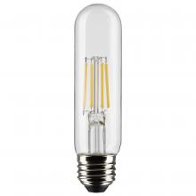  S21345 - 5.5 Watt T10 LED; Clear; Medium base; 90 CRI; 3000K; 120 Volt