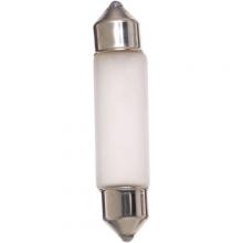  S6991 - 5 Watt miniature; T3 1/4; Frost; 15000 Average rated hours; 50 Lumens; Festoon base; 24 Volt