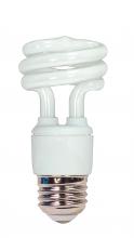  S7216 - 11 Watt; Mini Spiral Compact Fluorescent; 5000K; 82 CRI; Medium base; 120 Volt