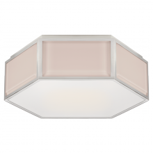  KS 4120BLS/PN-FG - Bradford Small Hexagonal Flush Mount