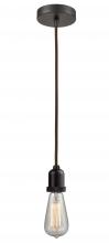  100OB-10BR-0OB - Whitney - 1 Light - 2 inch - Oil Rubbed Bronze - Cord hung - Mini Pendant