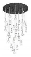  160BK-451-1P-SN-G451-5CL-20 - Owego - 31 Light - 60 inch - Brushed Satin Nickel - Multi Pendant