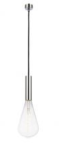  198-1P-PC-BB125LED - Edison - 1 Light - 5 inch - Polished Chrome - Cord hung - Mini Pendant