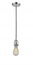  200C-PC - Bare Bulb - 1 Light - 3 inch - Polished Chrome - Cord hung - Mini Pendant