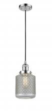  201C-PC-G262 - Stanton - 1 Light - 6 inch - Polished Chrome - Cord hung - Mini Pendant