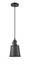  201CSW-OB-M9-OB - Addison - 1 Light - 5 inch - Oil Rubbed Bronze - Cord hung - Mini Pendant