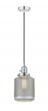  201CSW-PC-G262 - Stanton - 1 Light - 6 inch - Polished Chrome - Cord hung - Mini Pendant