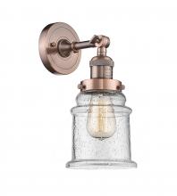  203-AC-G184-LED - Canton - 1 Light - 7 inch - Antique Copper - Sconce