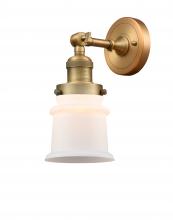  203-BB-G181S - Canton - 1 Light - 5 inch - Brushed Brass - Sconce