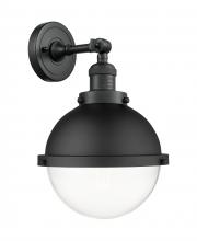  203-BK-HFS-82-BK - Hampden - 1 Light - 9 inch - Matte Black - Sconce