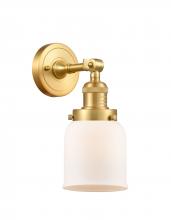  203-SG-G51 - Bell - 1 Light - 5 inch - Satin Gold - Sconce