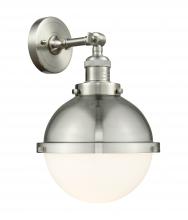  203-SN-HFS-81-SN - Hampden - 1 Light - 9 inch - Brushed Satin Nickel - Sconce