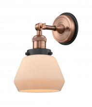  203BP-ACBK-G171 - Fulton - 1 Light - 7 inch - Antique Copper - Sconce