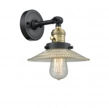  203SW-BAB-G2-LED - Halophane - 1 Light - 9 inch - Black Antique Brass - Sconce