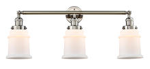  205-PN-G181 - Canton - 3 Light - 30 inch - Polished Nickel - Bath Vanity Light