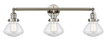  205-PN-G324 - Olean - 3 Light - 31 inch - Polished Nickel - Bath Vanity Light