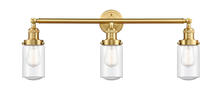  205-SG-G314 - Dover - 3 Light - 31 inch - Satin Gold - Bath Vanity Light