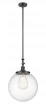  206-OB-G204-14 - Beacon - 1 Light - 12 inch - Oil Rubbed Bronze - Stem Hung - Mini Pendant