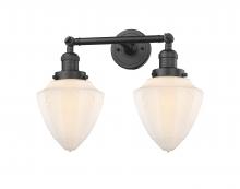  208-OB-G661-7 - Bullet - 2 Light - 18 inch - Oil Rubbed Bronze - Bath Vanity Light