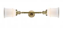  208L-BB-G181 - Canton - 2 Light - 6 inch - Brushed Brass - Bath Vanity Light