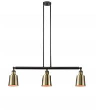  213-BAB-M9-AB - Addison - 3 Light - 38 inch - Black Antique Brass - Stem Hung - Island Light